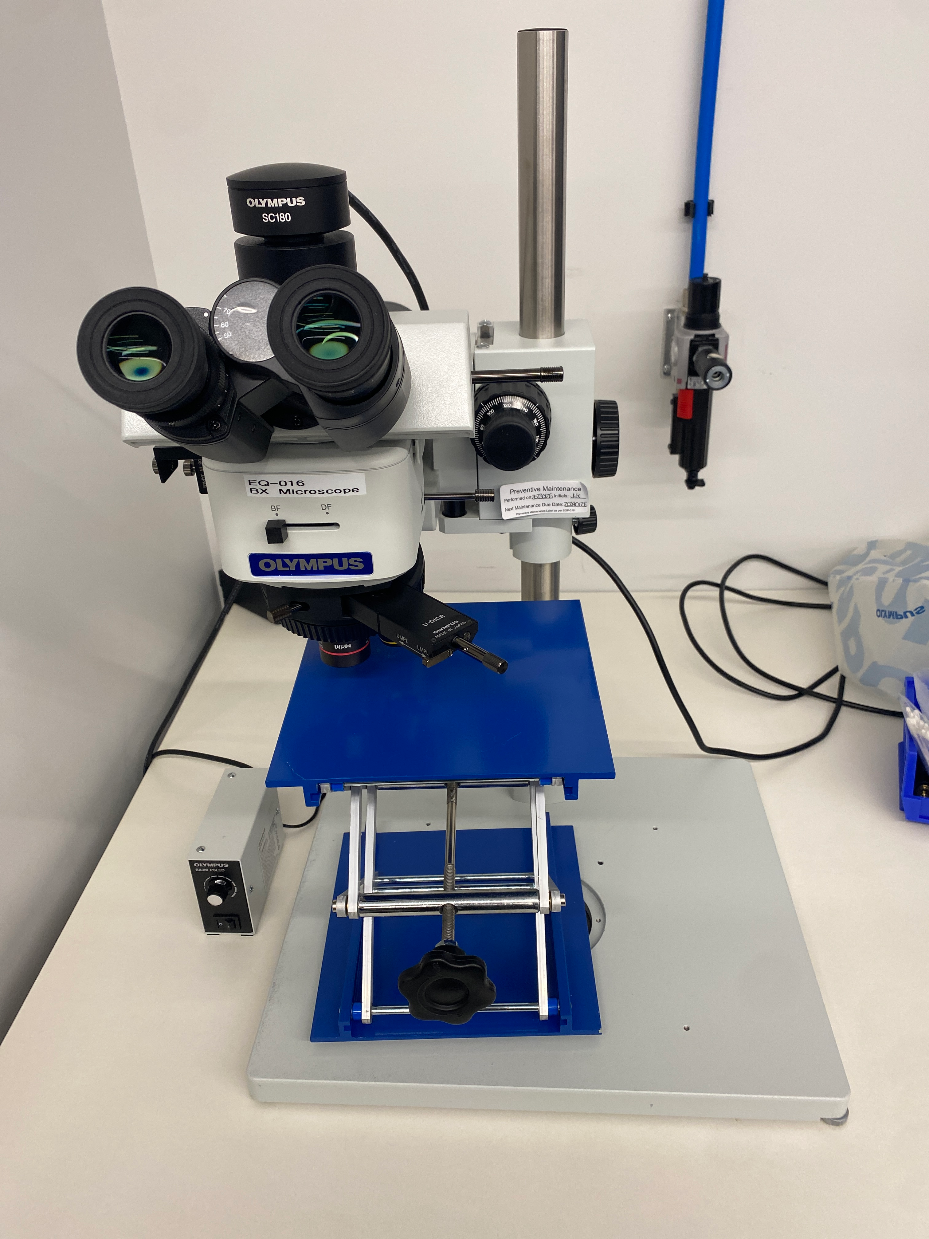 Olympus BXFM industrial microscope 